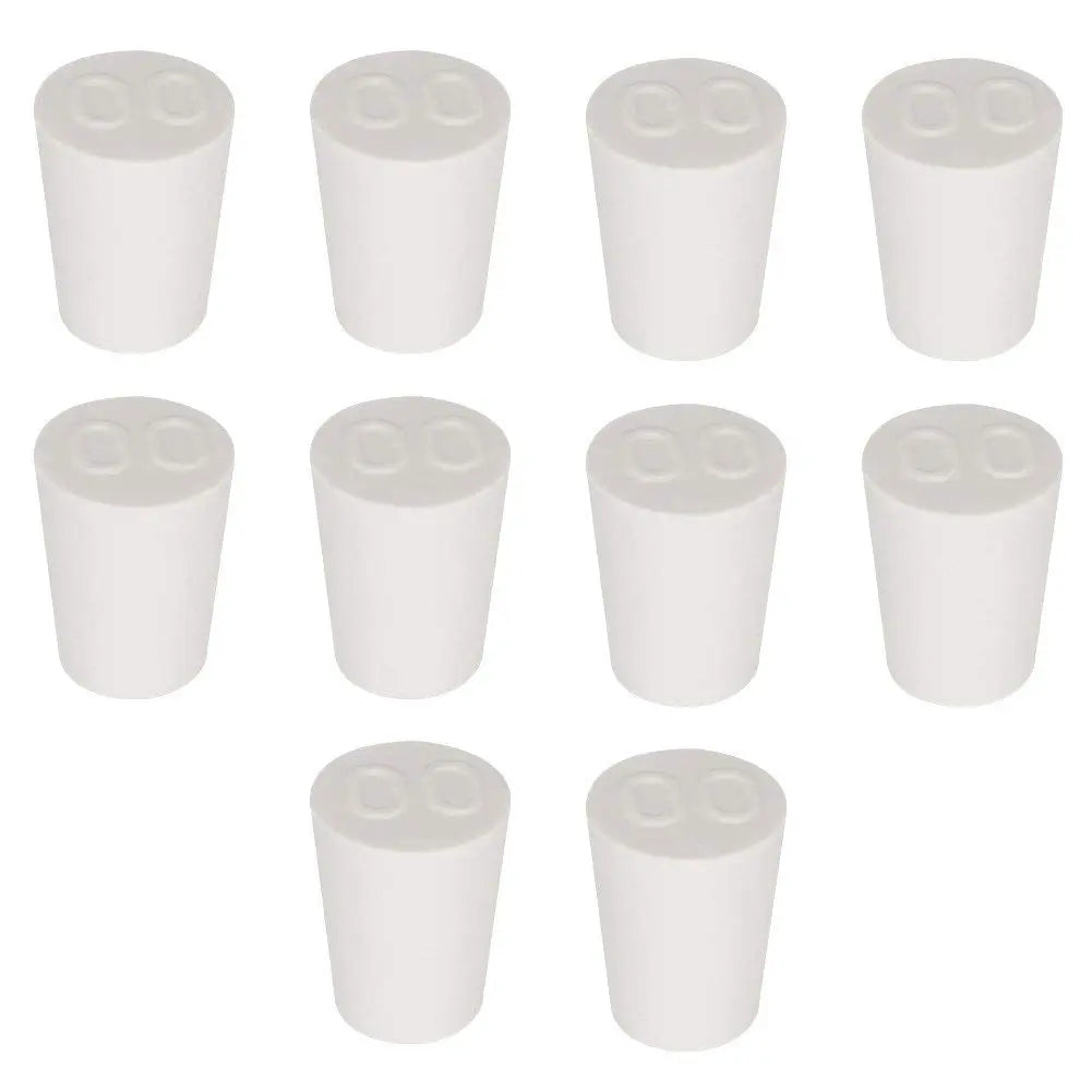 Solid Rubber Stoppers, White Labasics