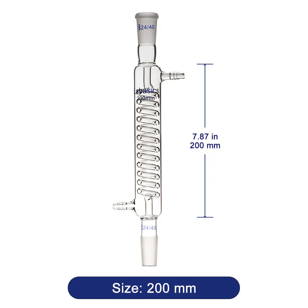 Glass Graham Condenser, 24/40 Joint Jacket Length Labasics