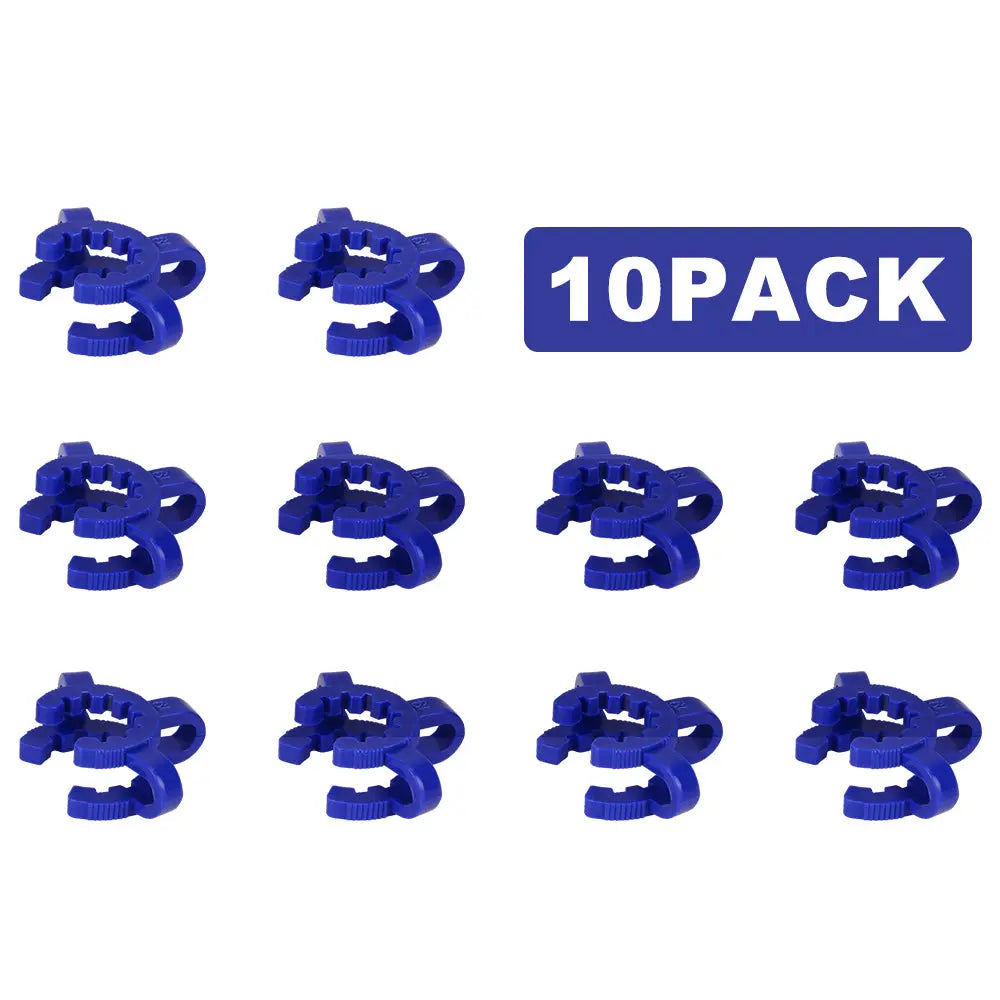 Plastic Joint Clips, 19/22 Joint, Blue, 10 Packs Labasics