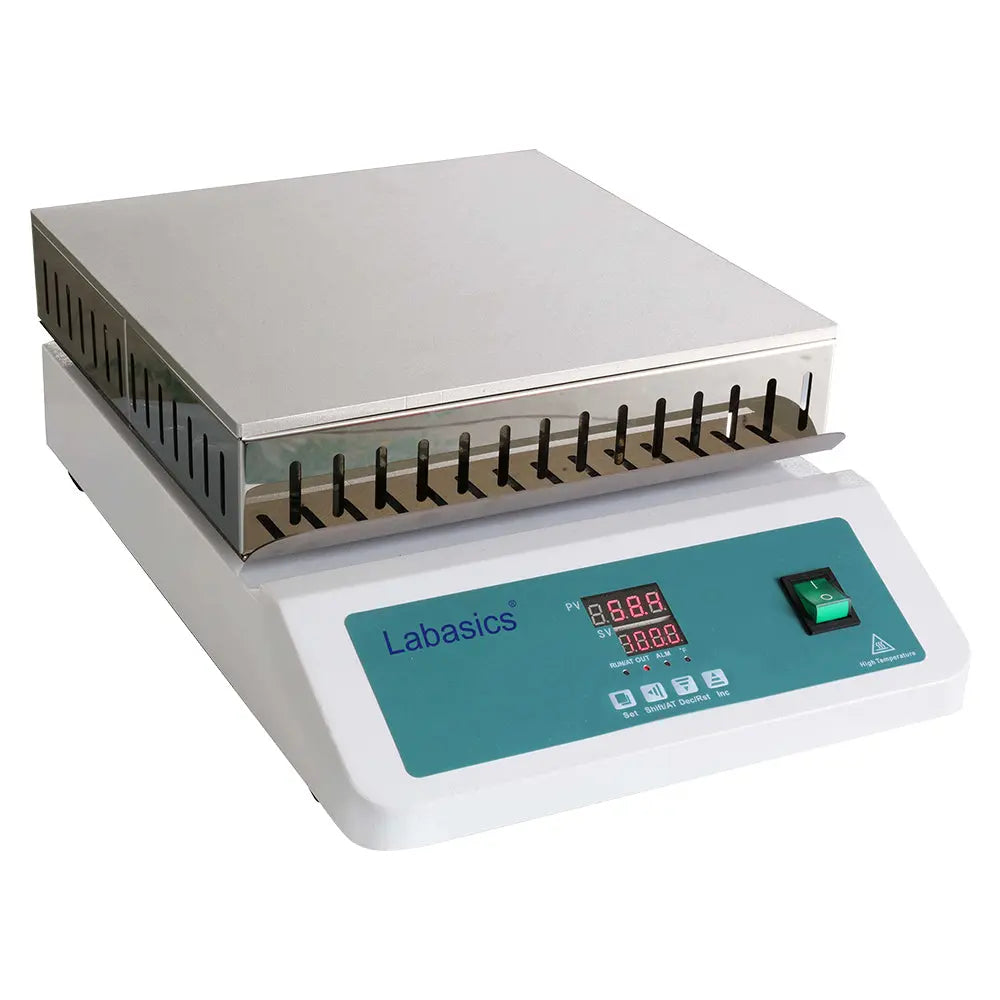 Laboratory hot plate heater with aluminum alloy surface and digital control