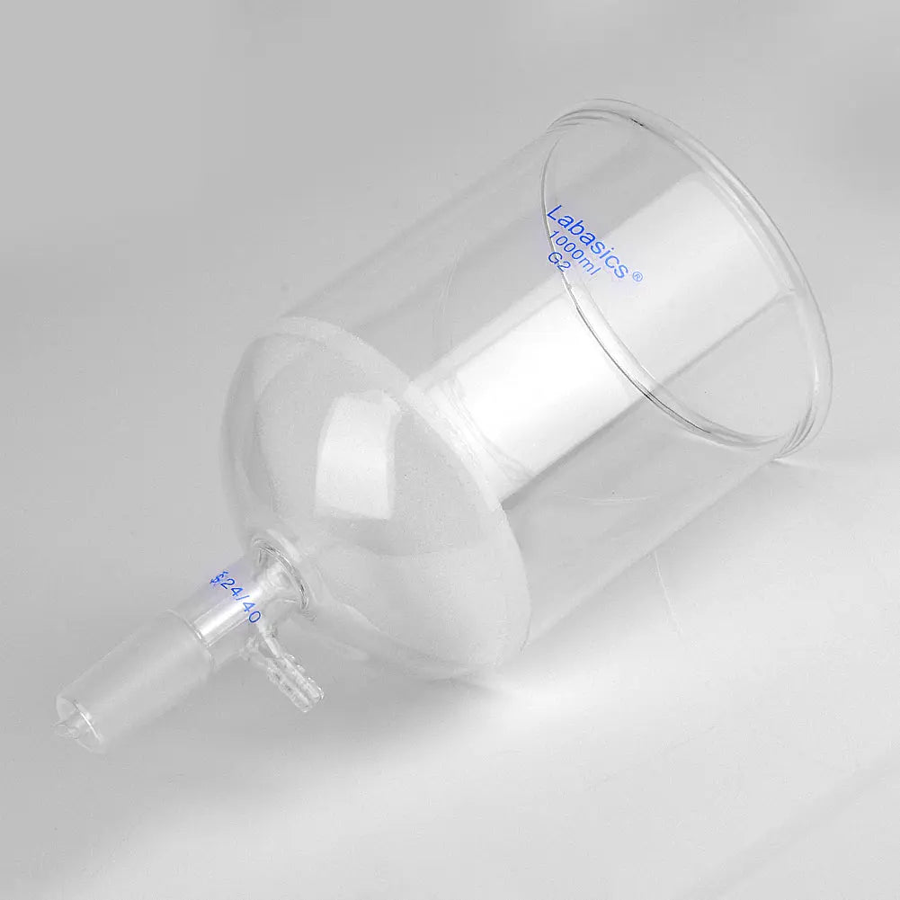 Buchner Filtering Funnel with Medium Frit (G2), 24/40 Joint, 60-1000 mL Labasics