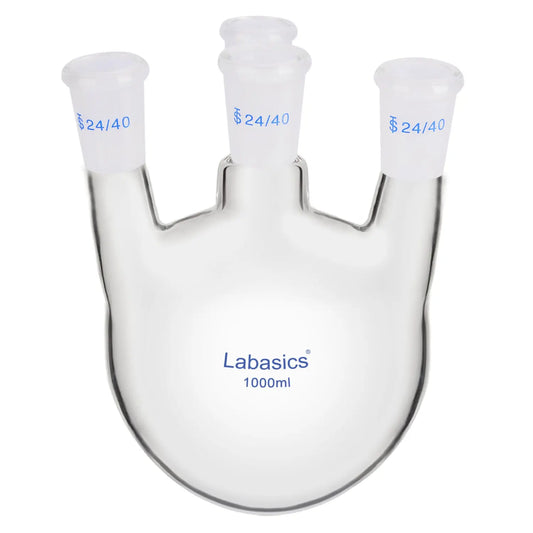 4 Neck Round Bottom Flask, 250-1000 mL Labasics