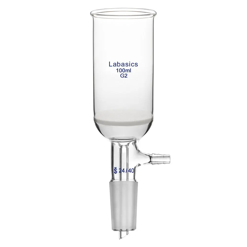 Buchner Filtering Funnel with Medium Frit (G2), 24/40 Joint, 60-1000 mL Labasics