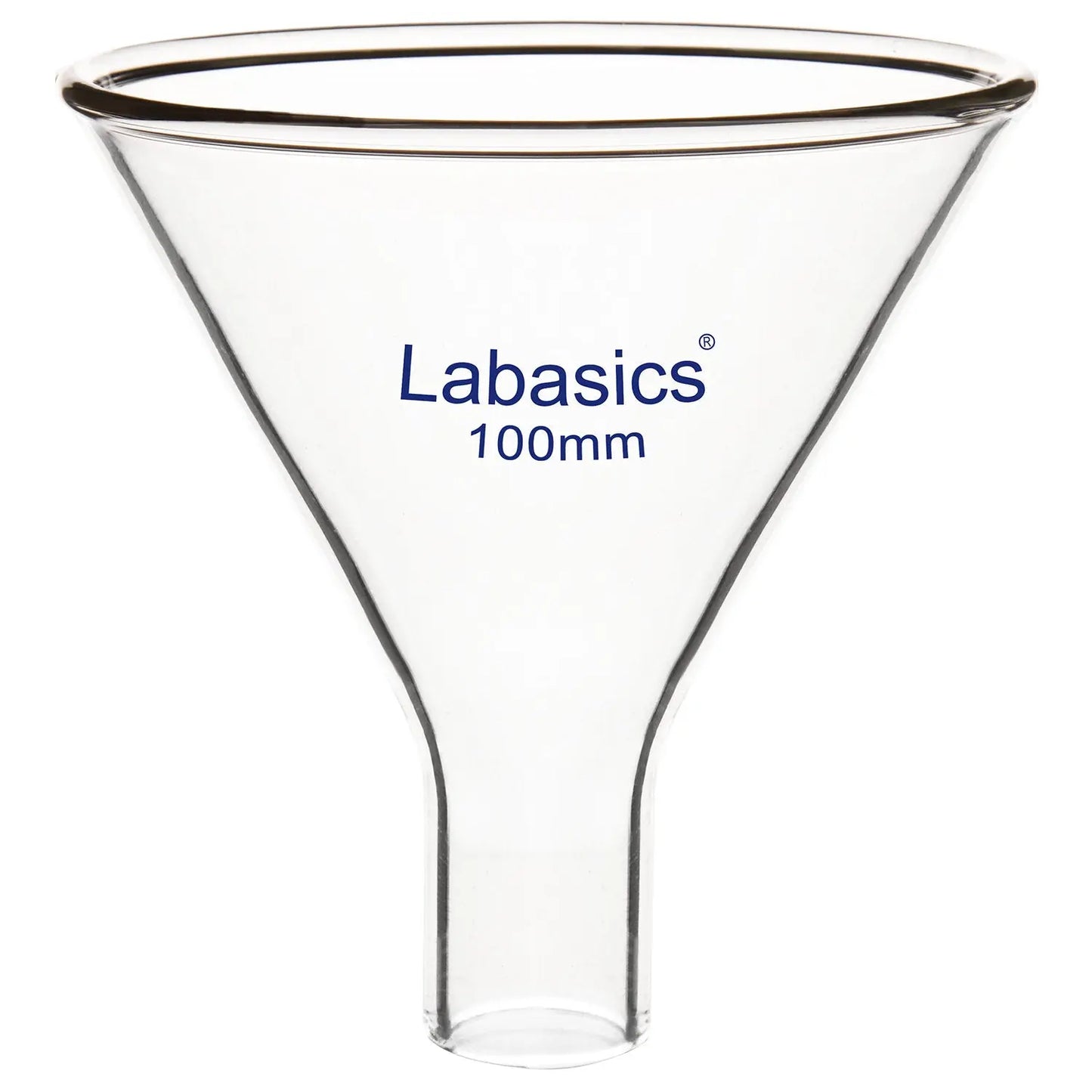 Glass Powder Funnel, 22 mm Stem Length Labasics