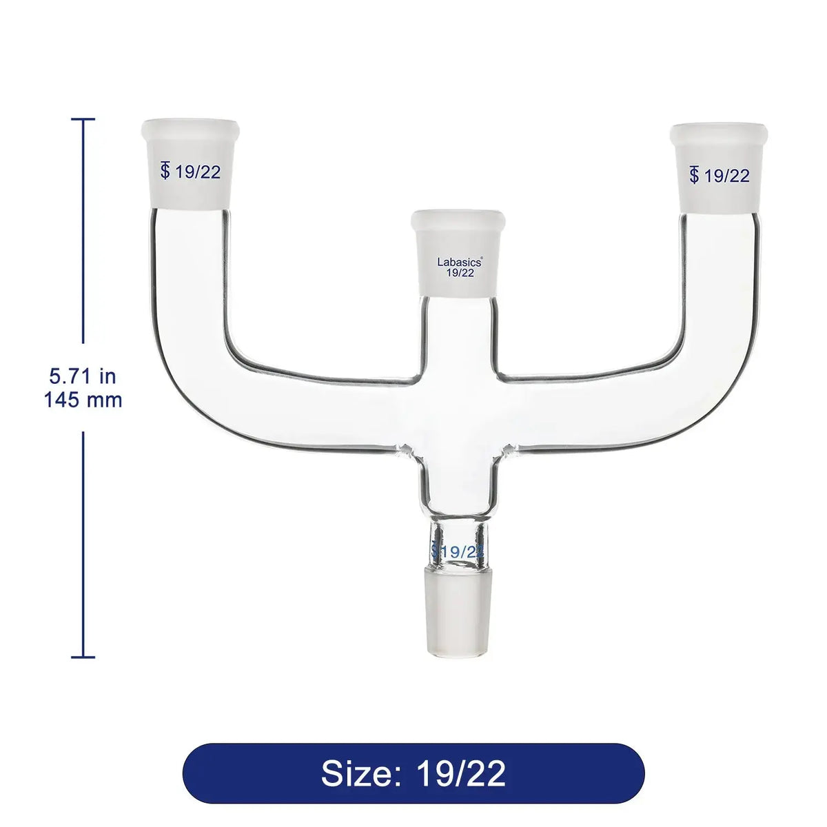 4 Way Claisen Distillation Adapter Labasics