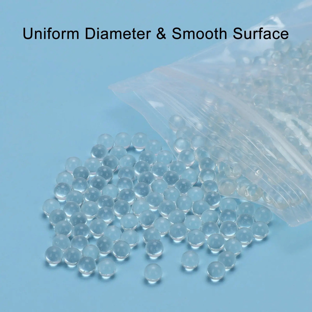 Solid Round Glass Beads for Heating and Boiling Prevention, 500 pack, Diameter 3-6 mm Labasics shop