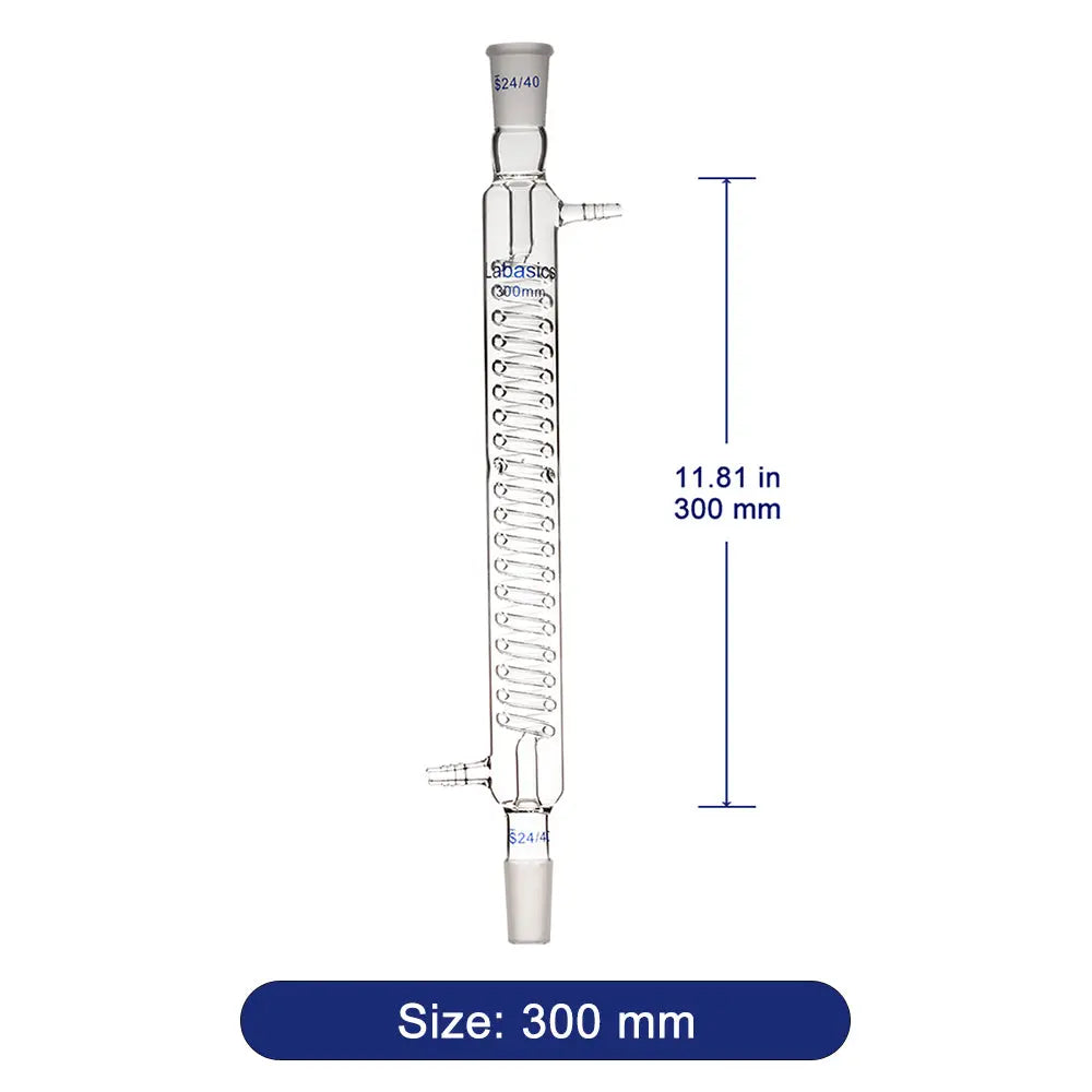 Glass Graham Condenser, 24/40 Joint Jacket Length Labasics