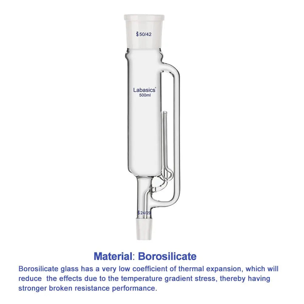 Soxhlet Type Extraction Apparatus Soxhlet Extractor Condensers Labasics