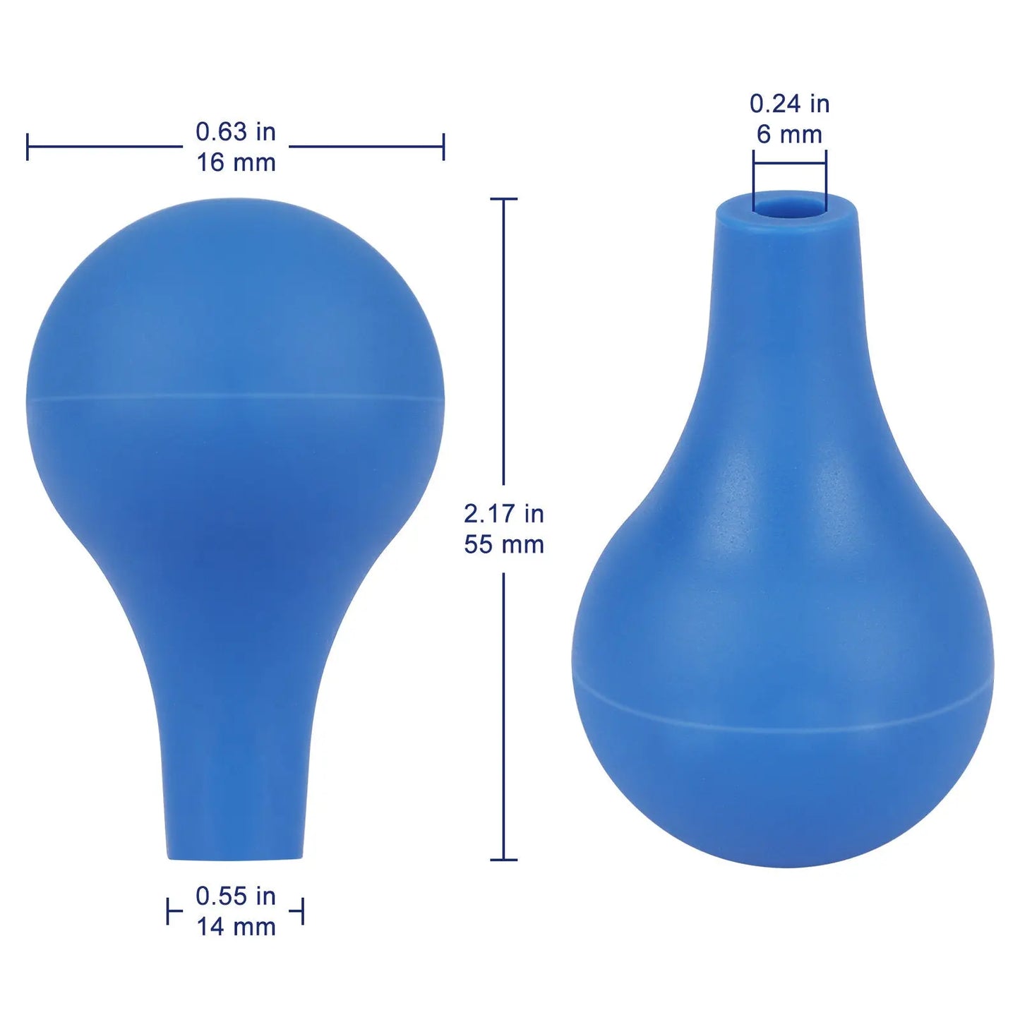 Rubber Pipette Bulbs, for 1 – 10 mL Pipettors, 10 Pack Labasics shop