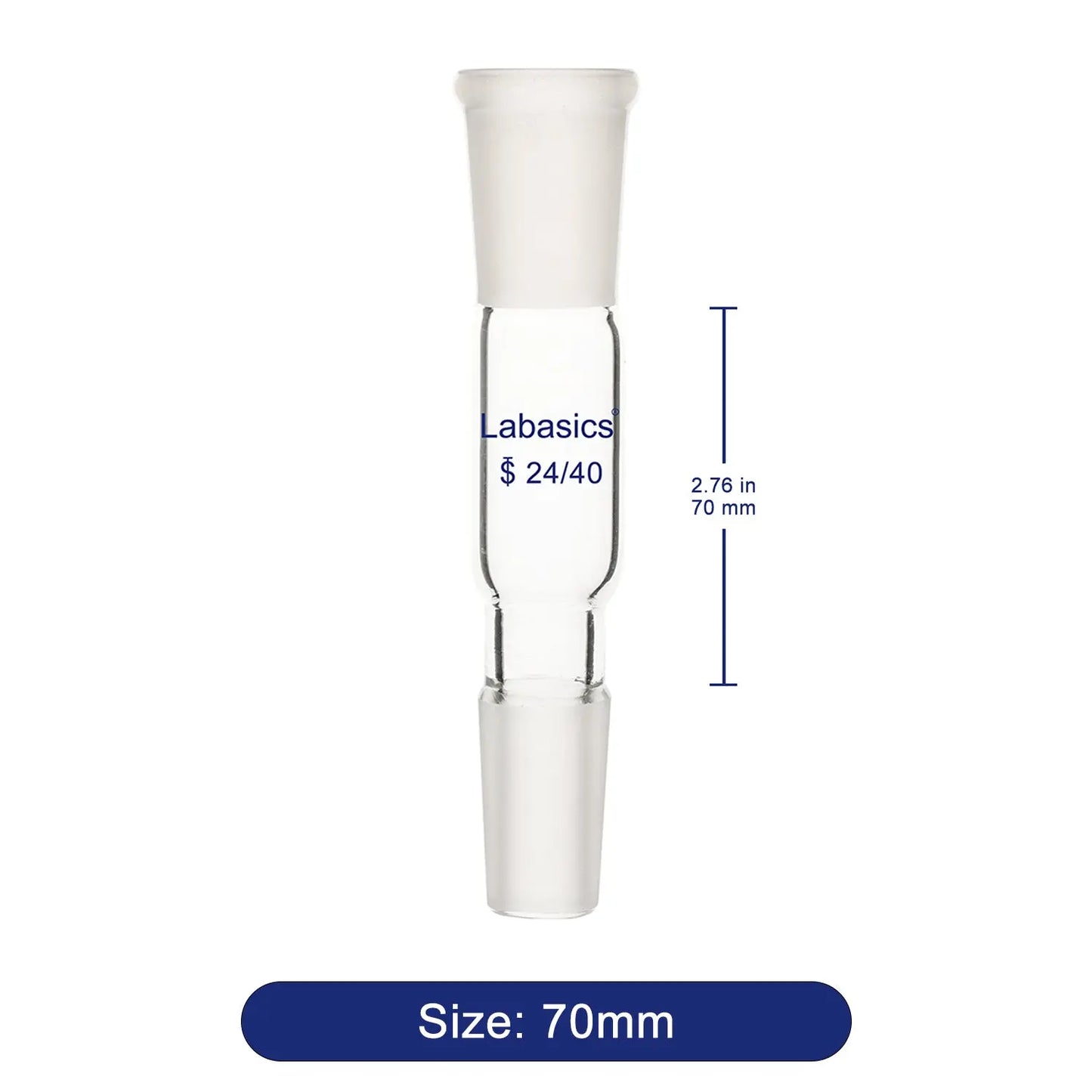 Glass Straight Connecting Adapter Labasics