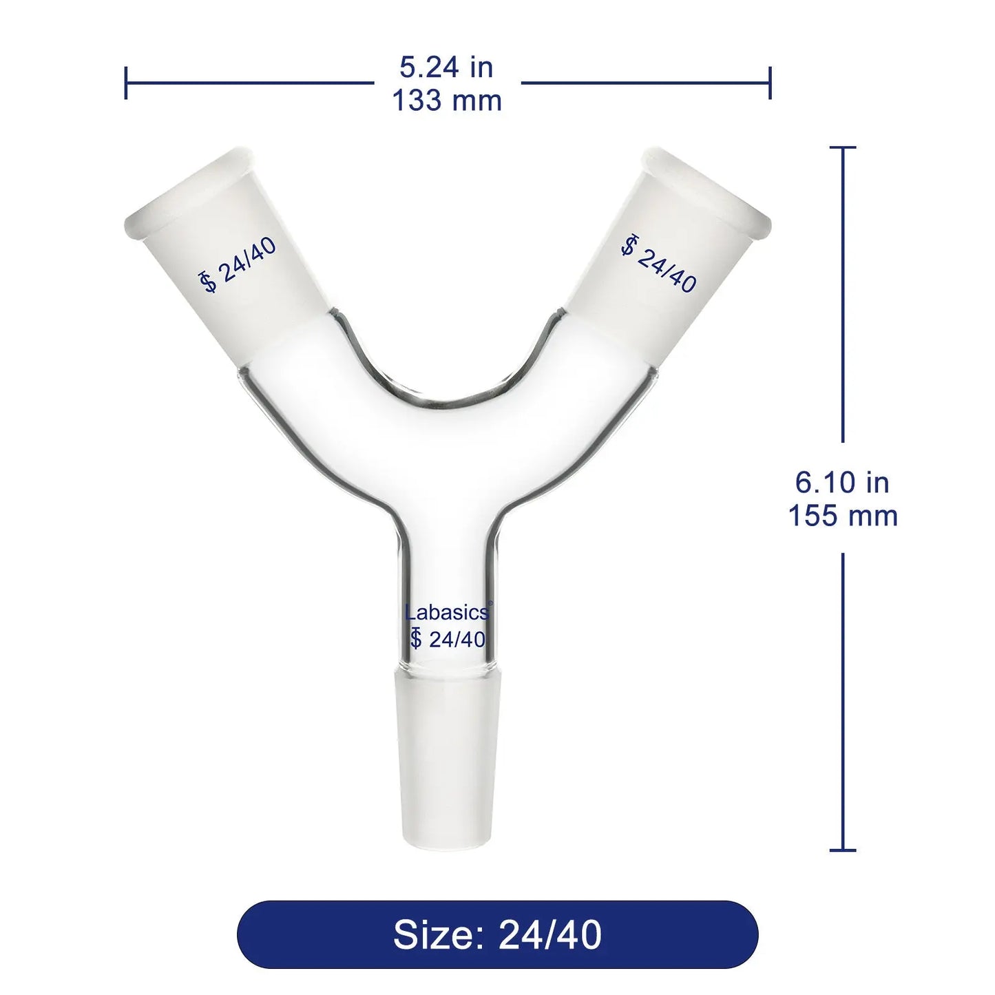 Y-Shaped Connecting Adapter Labasics