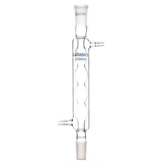 Glass Allihn Condenser, 24/40 Joint Jacket Length Labasics