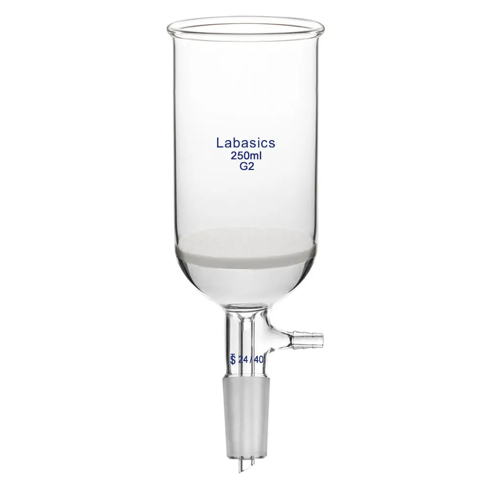 Buchner Filtering Funnel with Medium Frit (G2), 24/40 Joint, 60-1000 mL Labasics