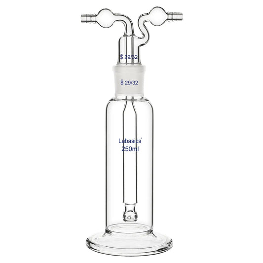 Drechsel Gas Washing Bottle Labasics