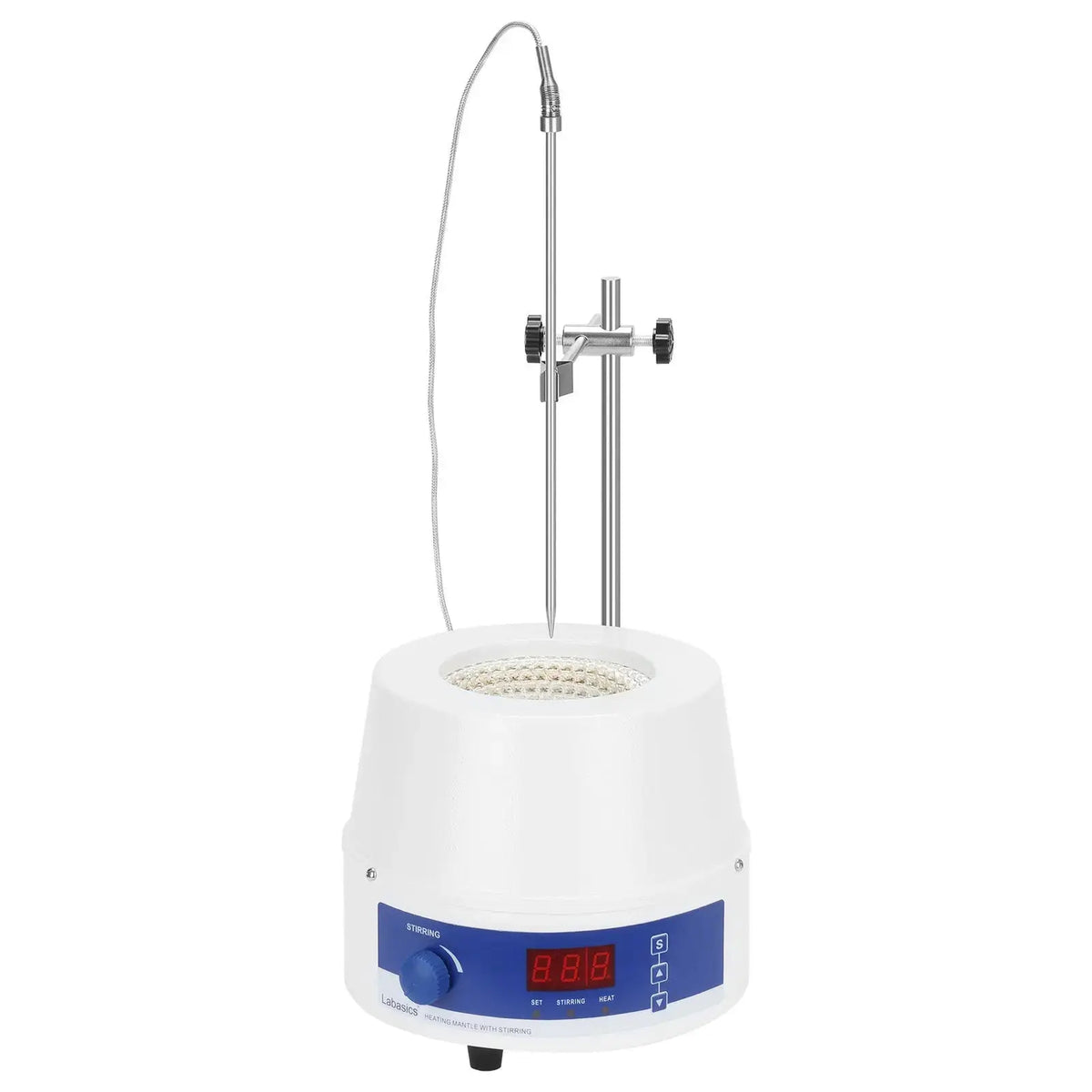 Lab heating mantle with adjustable 300°C temperature