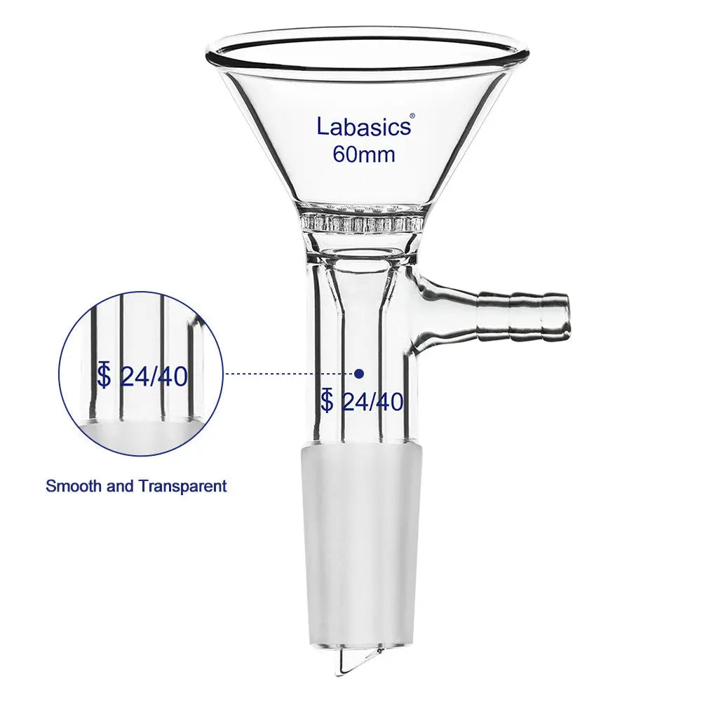 Glass Filter Funnel, 24/40 Inner Joint Labasics