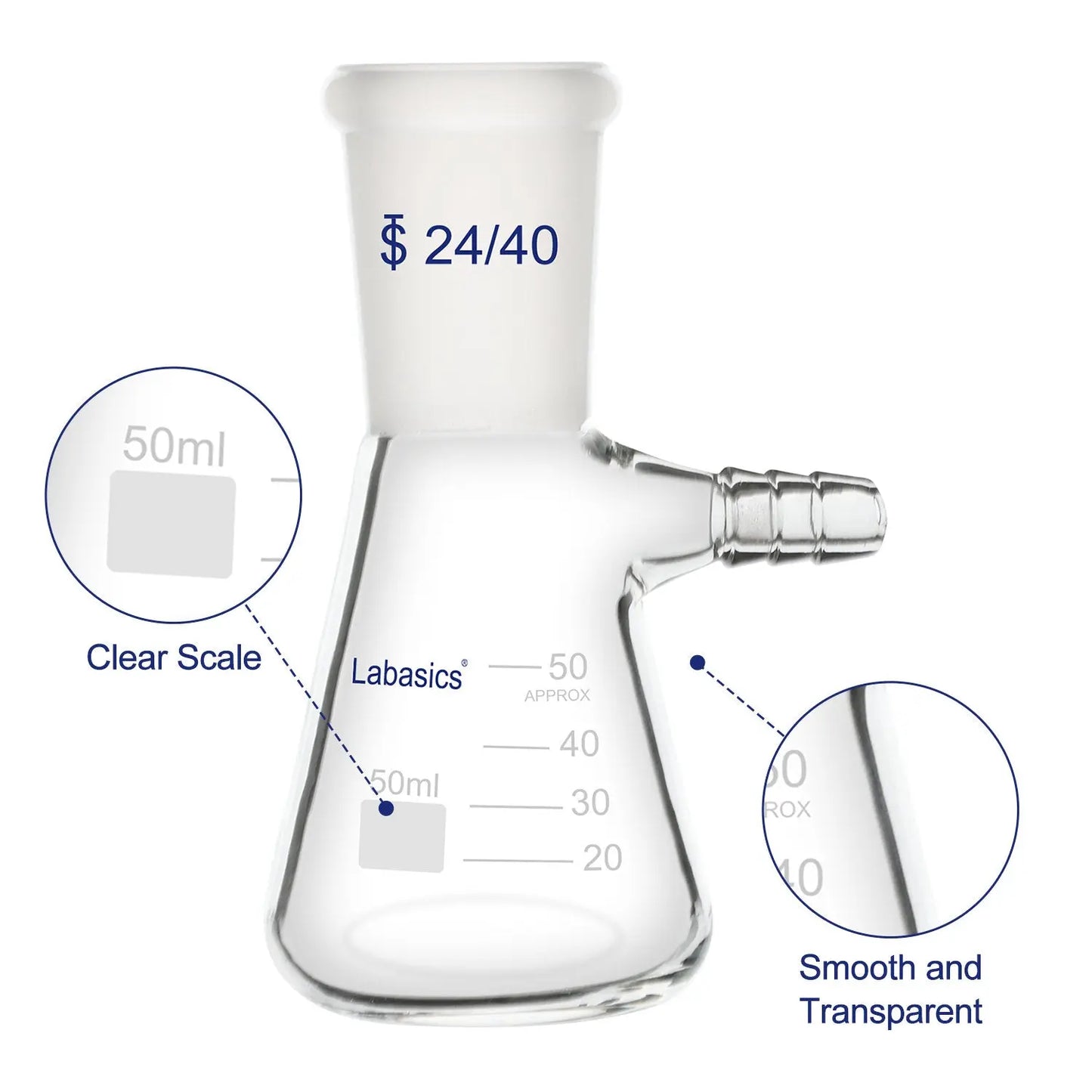 Borosilicate Glass Filter Flask Labasics