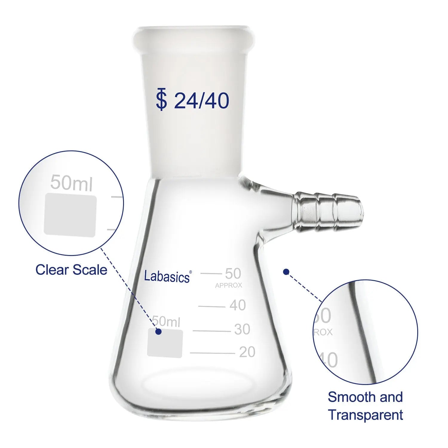 Borosilicate Glass Filter Flask Labasics