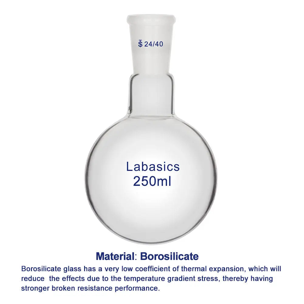 20 Pcs Borosilicate Glass Distillation Apparatus Labasics