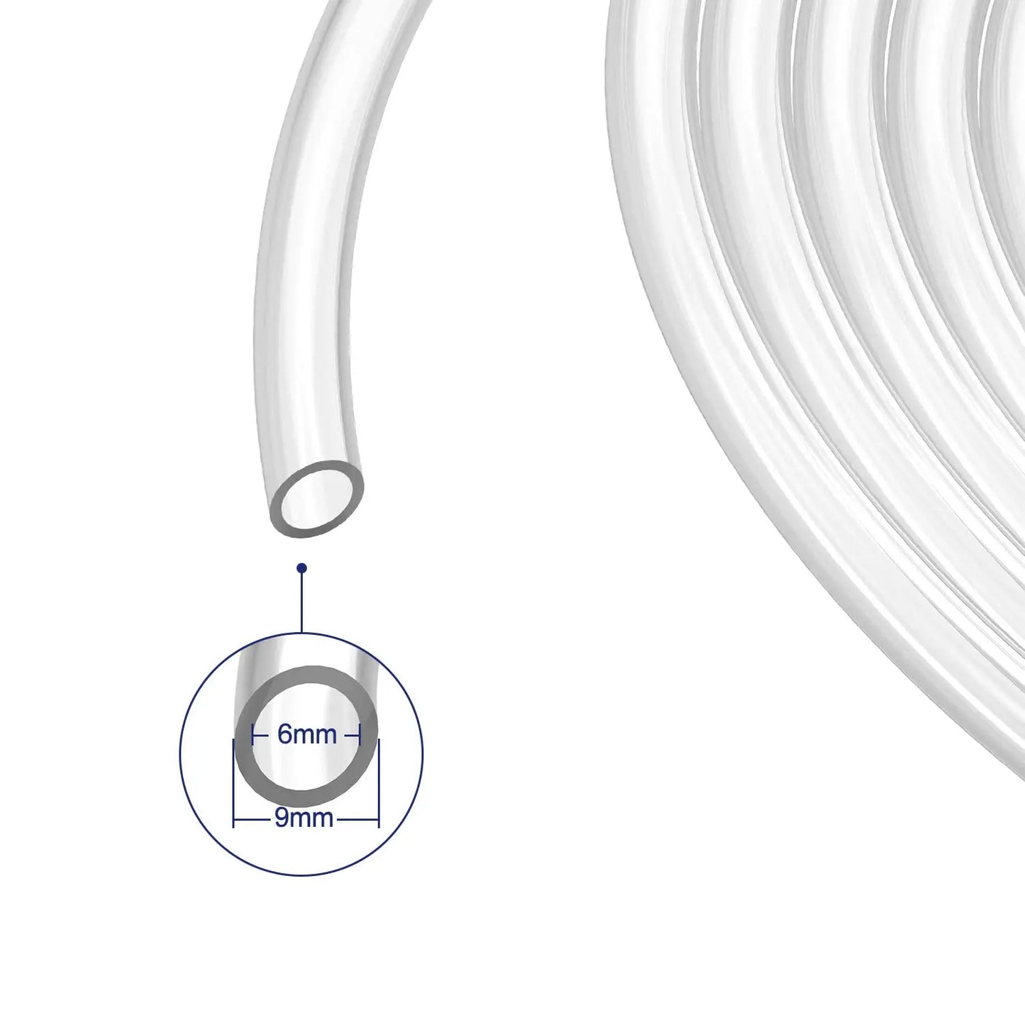 Silicone Tubing, 1/6/10 Meter Labasics