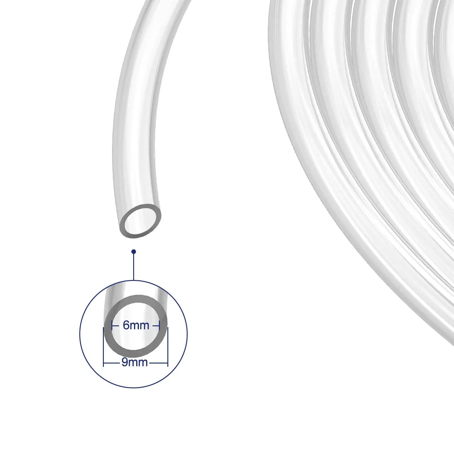 Silicone Tubing, 1/6/10 Meter Labasics