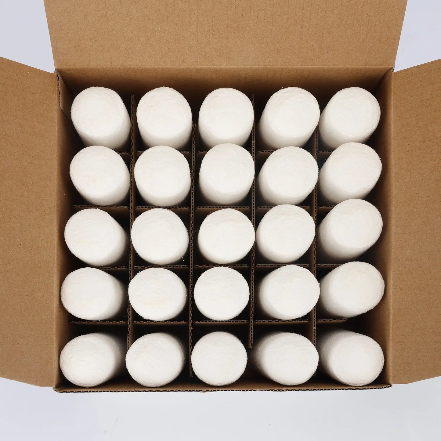 Cellulose Soxhlet Extraction Thimbles, 25 Pack Labasics