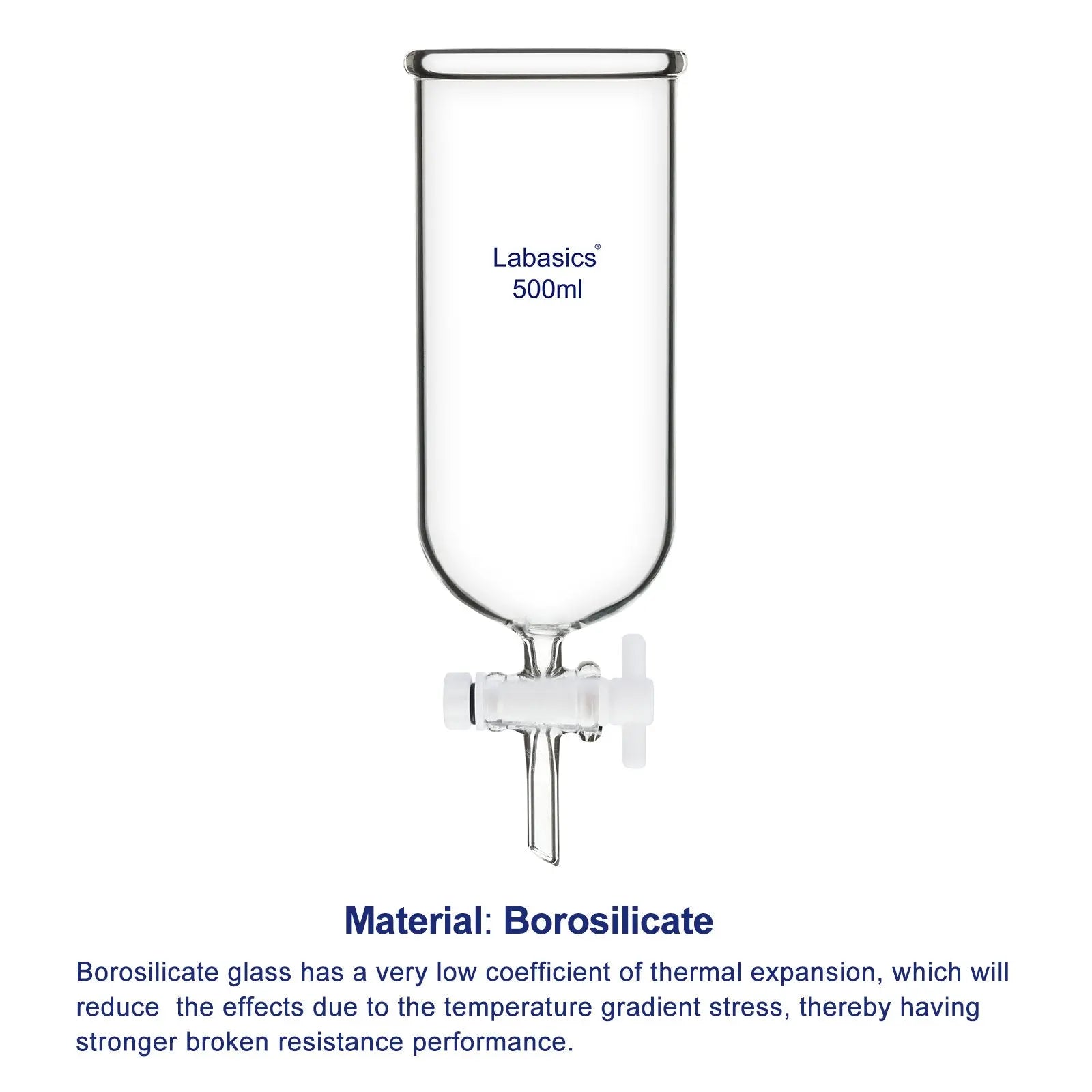 Dropping Funnel, 250-500ml Labasics