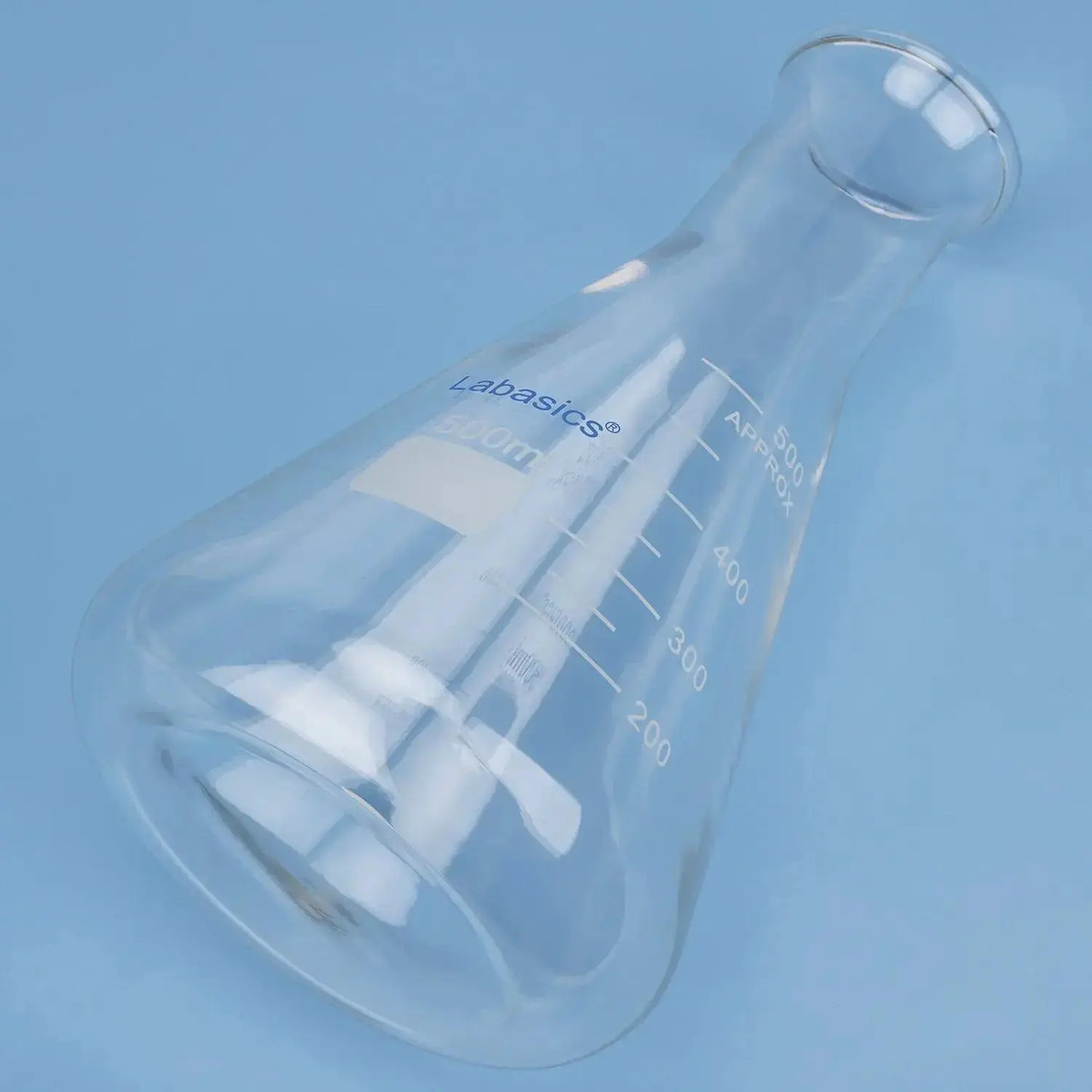 Glass Wide Mouth Erlenmeyer Flask Labasics