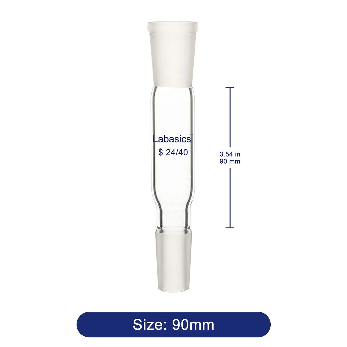 Glass Straight Connecting Adapter Labasics