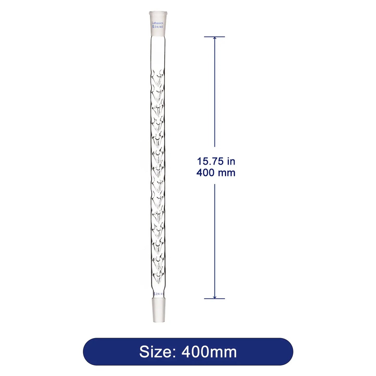 Vigreux Distillation Column,24/40 Joints, 200/300/400 mm Labasics