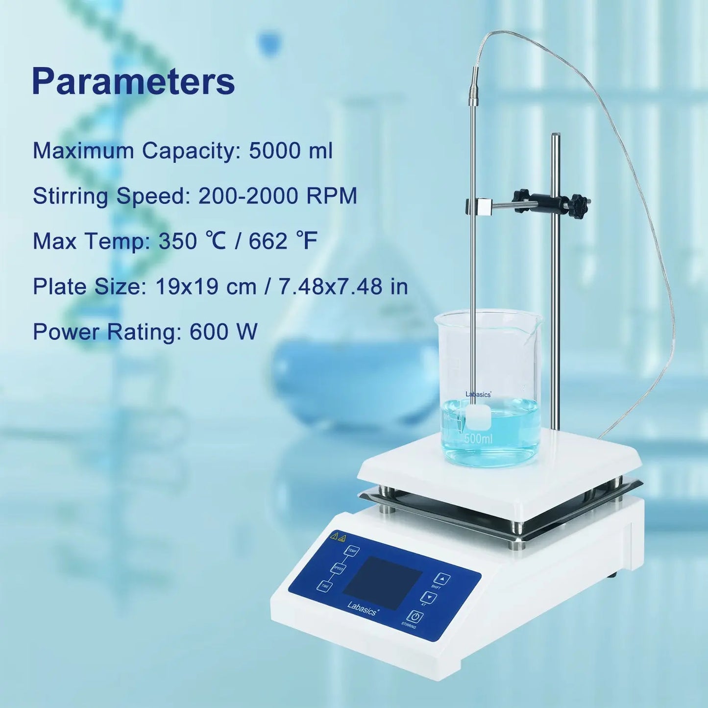 US-LB-MagneticStirrer-5L Labasics