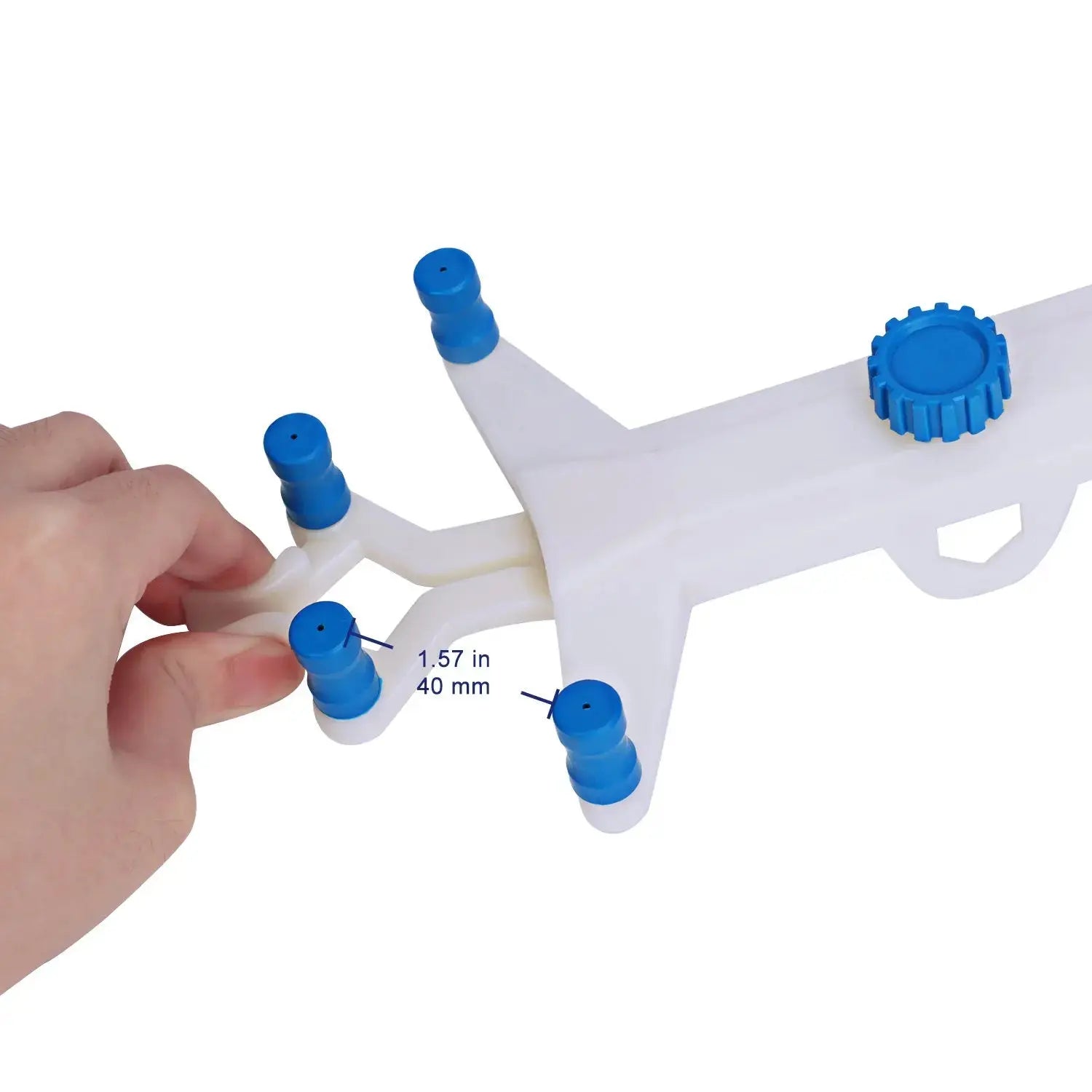 Plastic Double Burette Clamp Labasics
