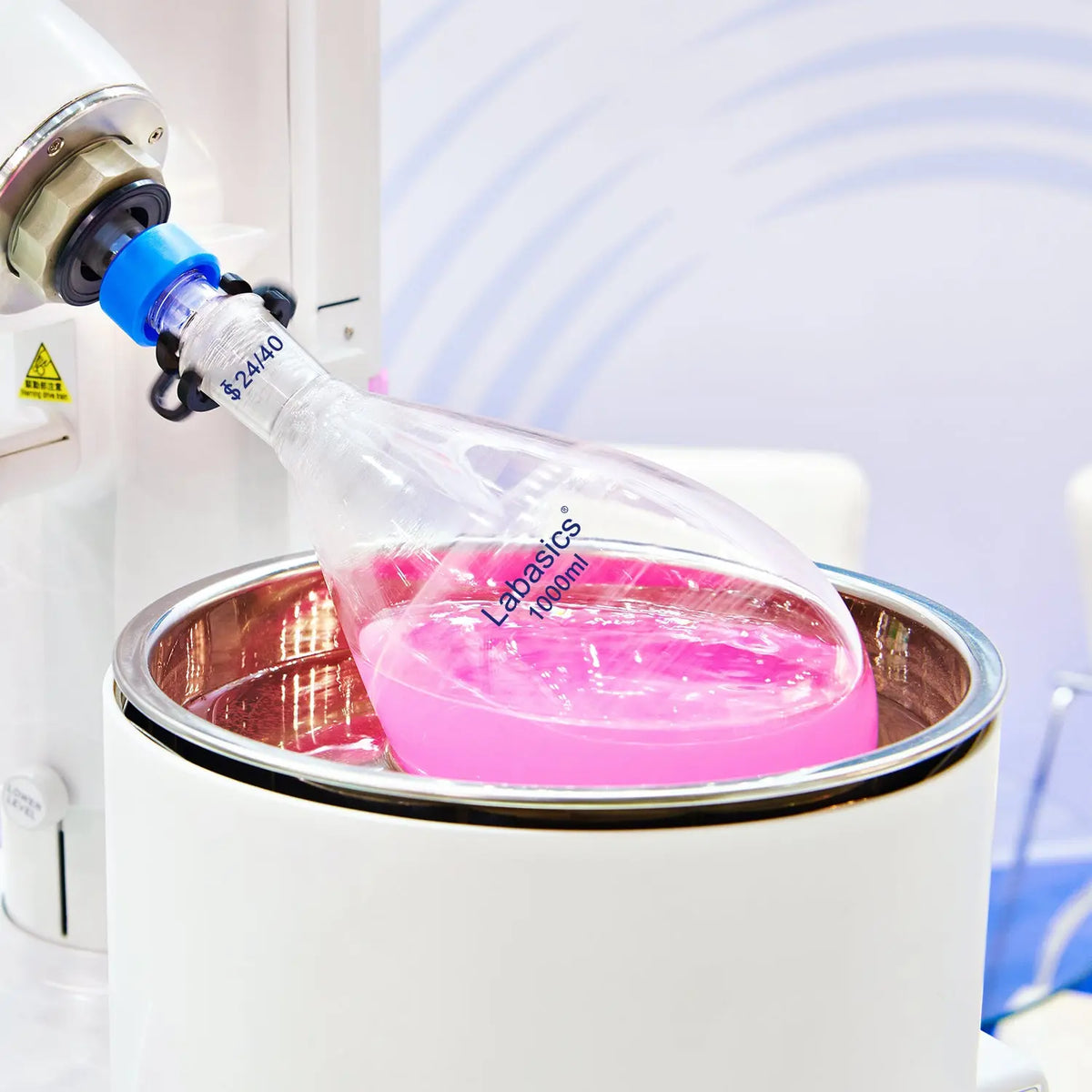 Borosilicate Glass Single Neck Recovery Flask Rotary Evaporator Round Bottom Flask, with 24/40 Outer Joint Labasics