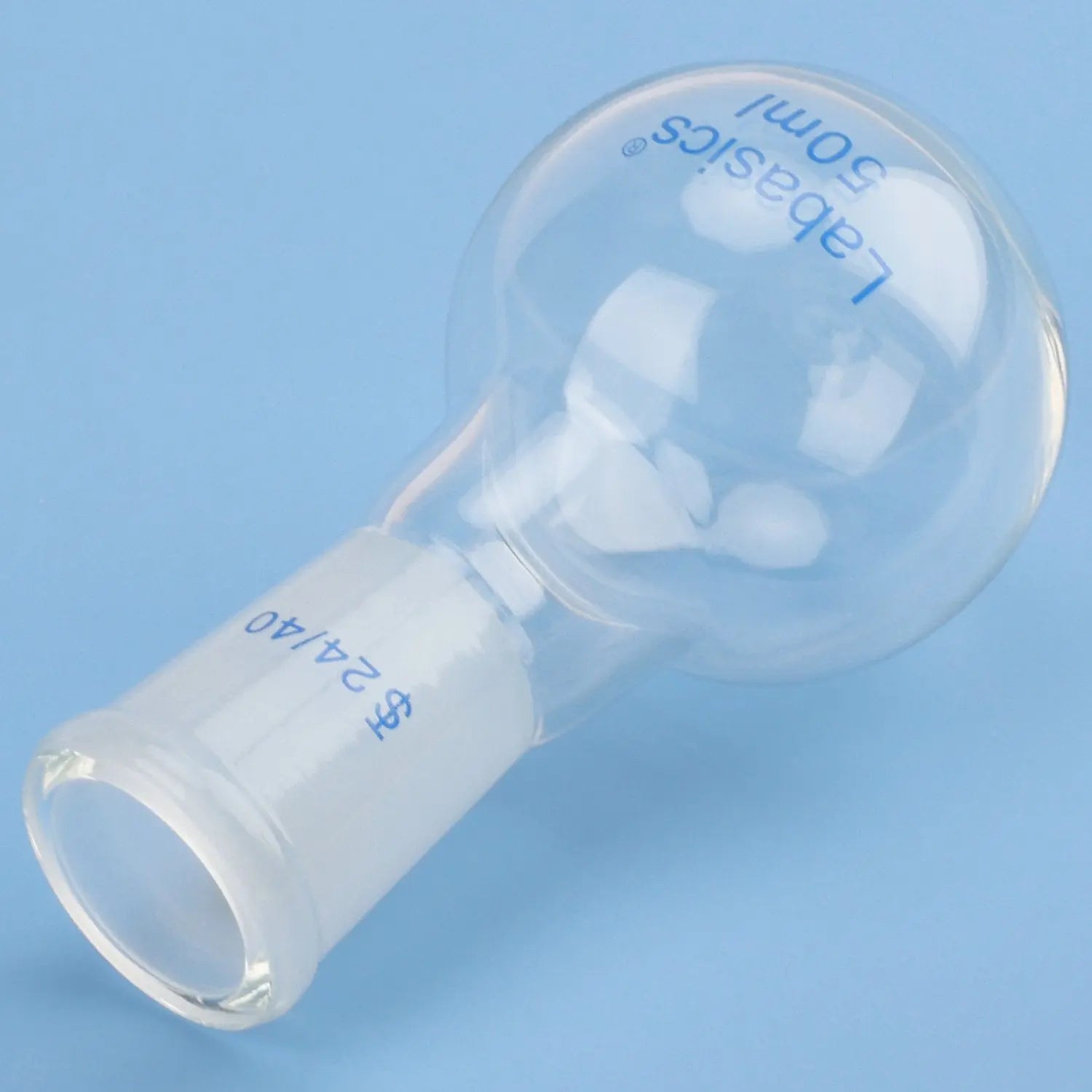 Glass Round Bottom Flask with 24/40 Standard Taper Outer Joint Labasics