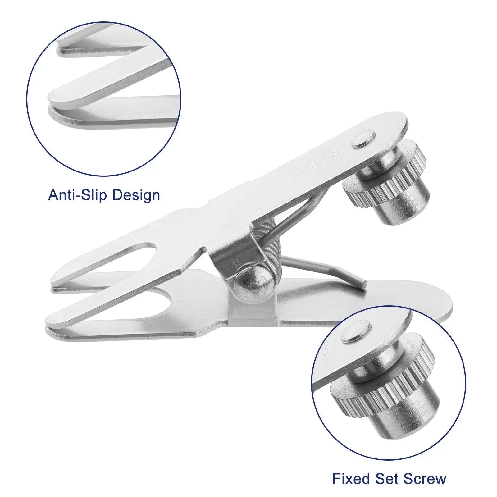 Stainless Steel Spherical Pinch Clamp, Size 12–28 Labasics