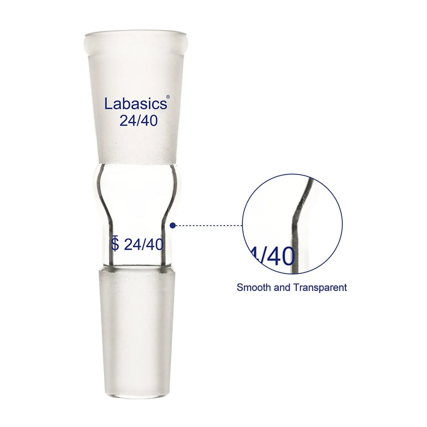 Glass Straight Connecting Adapter Labasics