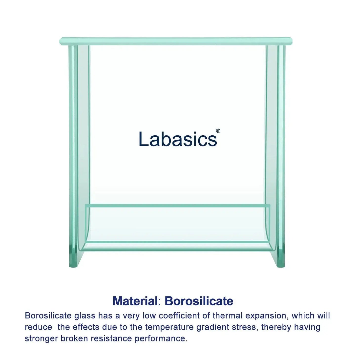 Glass Square TLC Developing Tank Labasics