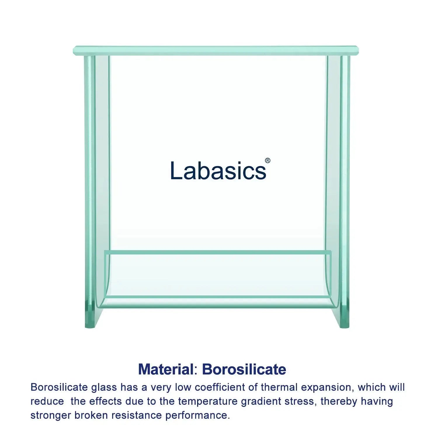 Glass Square TLC Developing Tank Labasics