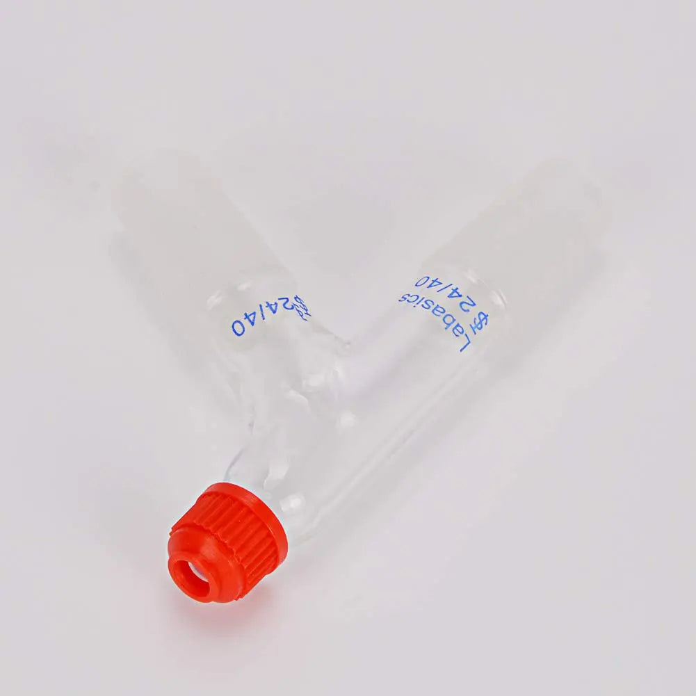 3 Way Distilling Thermometer Adapter, 24/40 Joints Labasics