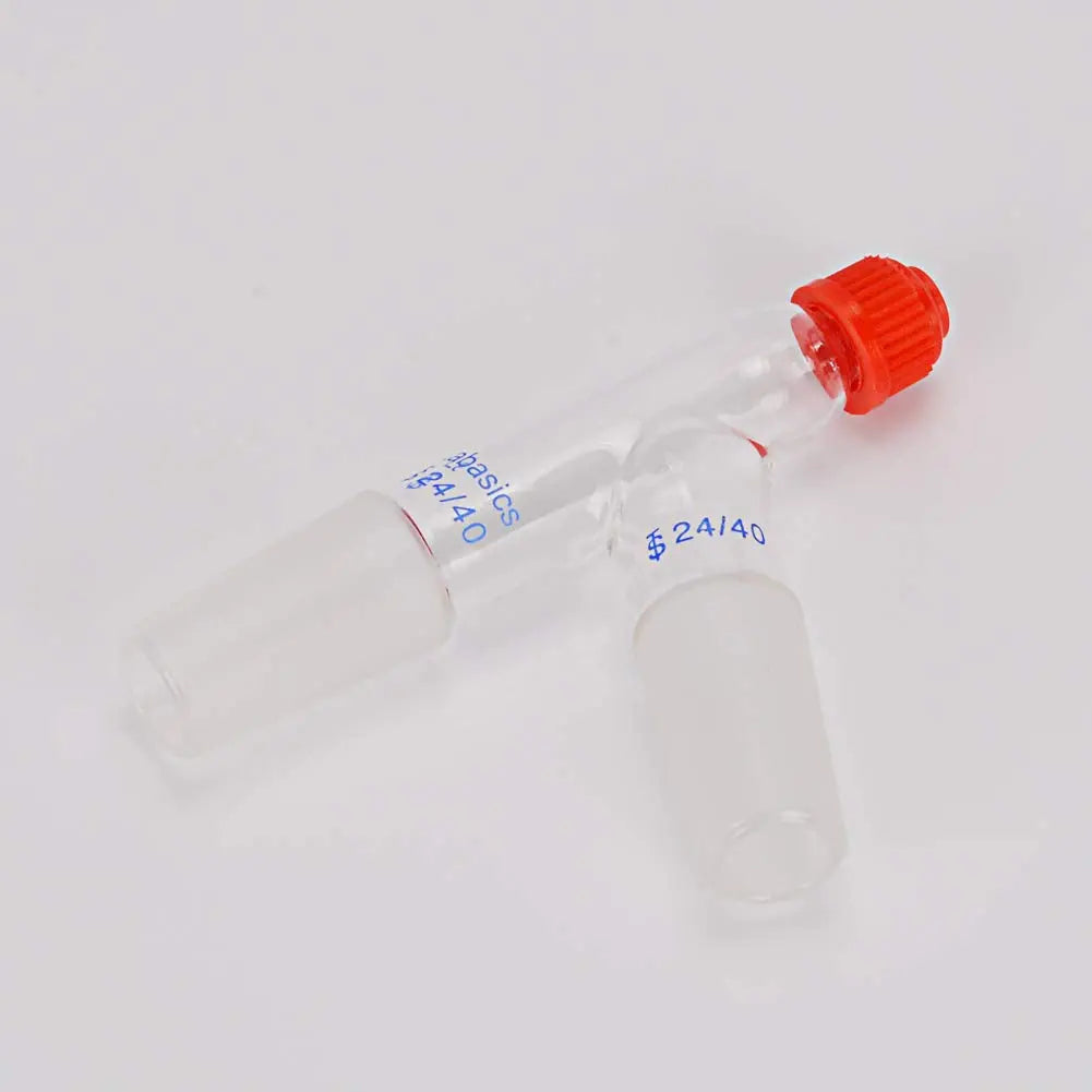 3 Way Distilling Thermometer Adapter, 24/40 Joints Labasics