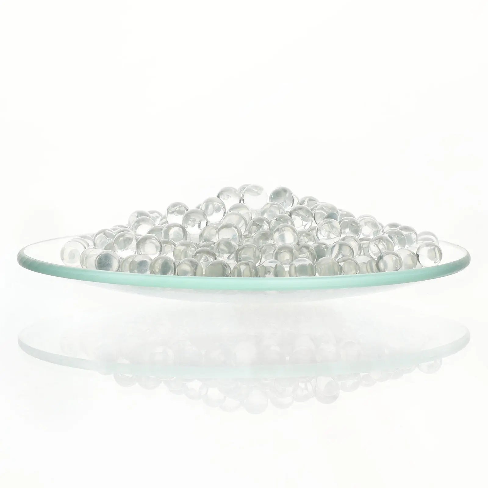 Solid Round Glass Beads for Heating and Boiling Prevention, 500 pack, Diameter 3-6 mm Labasics shop