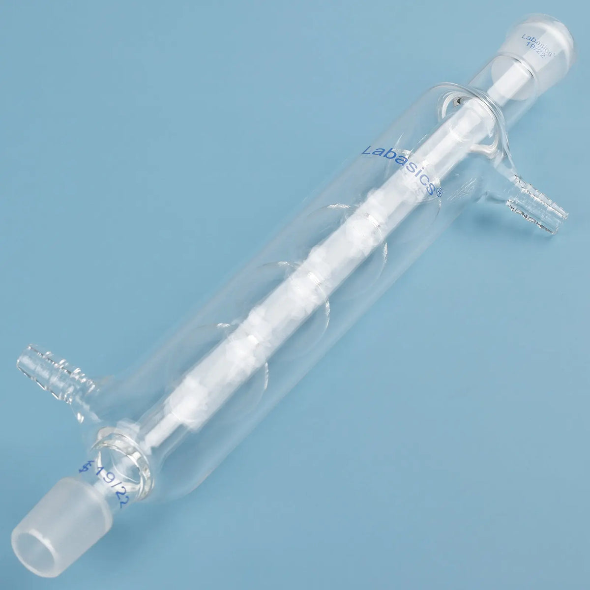 Borosilicate glass Allihn condenser for compatible laboratory glassware