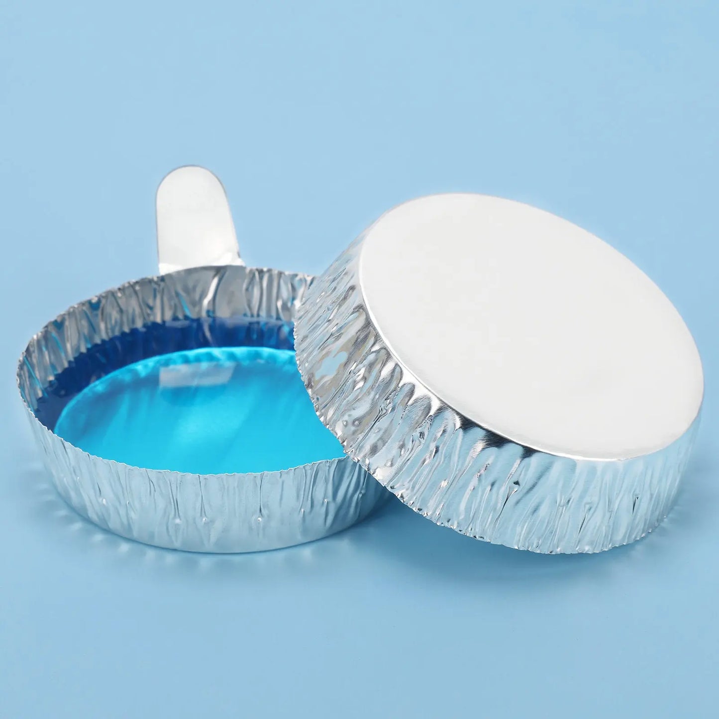 Aluminum Weighing Dishes with Handles, 100 Pack Labasics