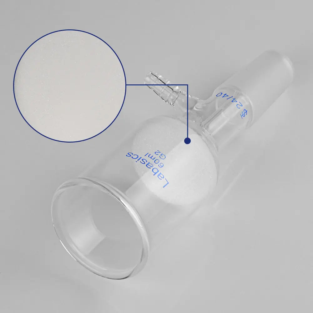 Buchner Filtering Funnel with Medium Frit (G2), 24/40 Joint, 60-1000 mL Labasics