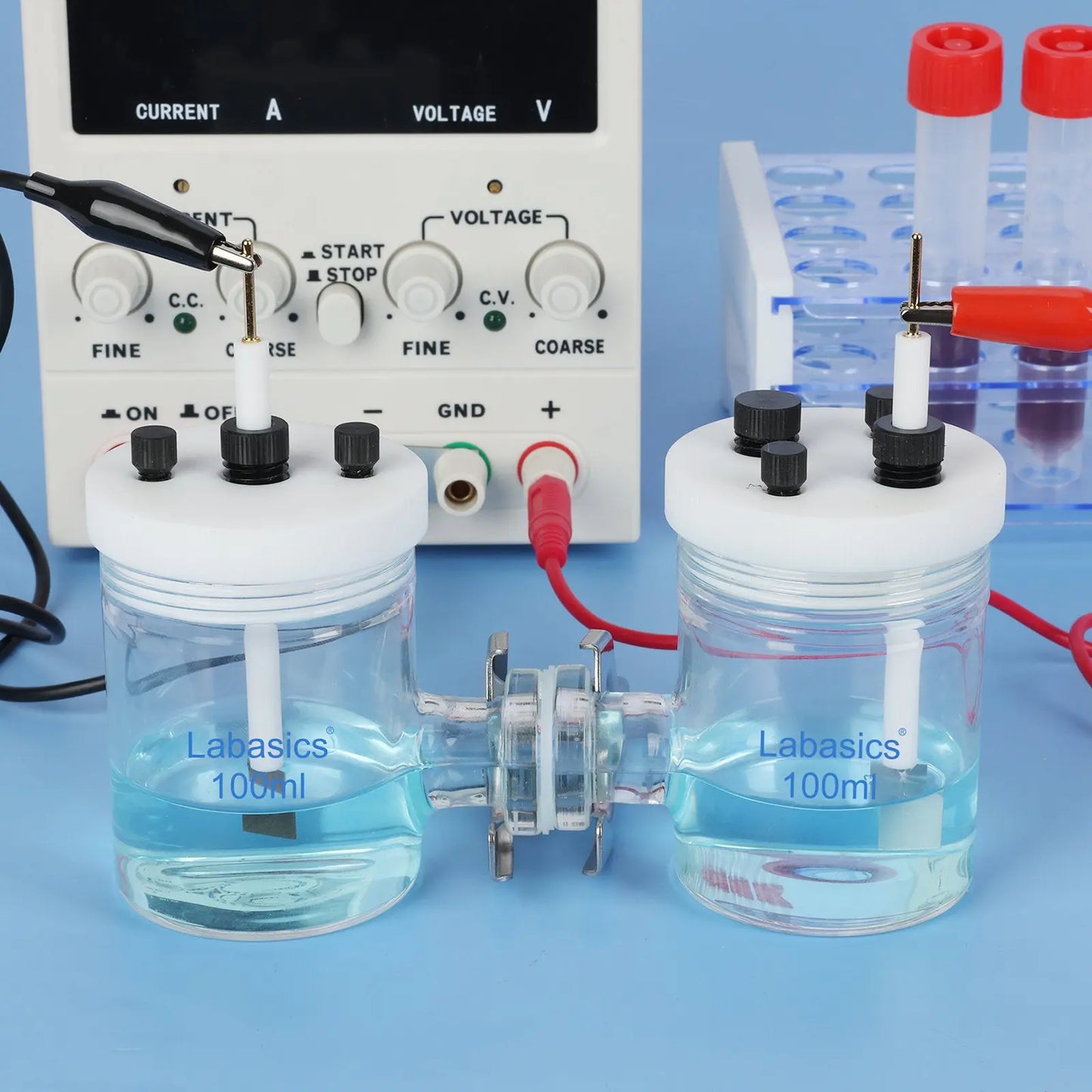 H-Type Electrolytic Cells, 50-100 mL Labasics shop