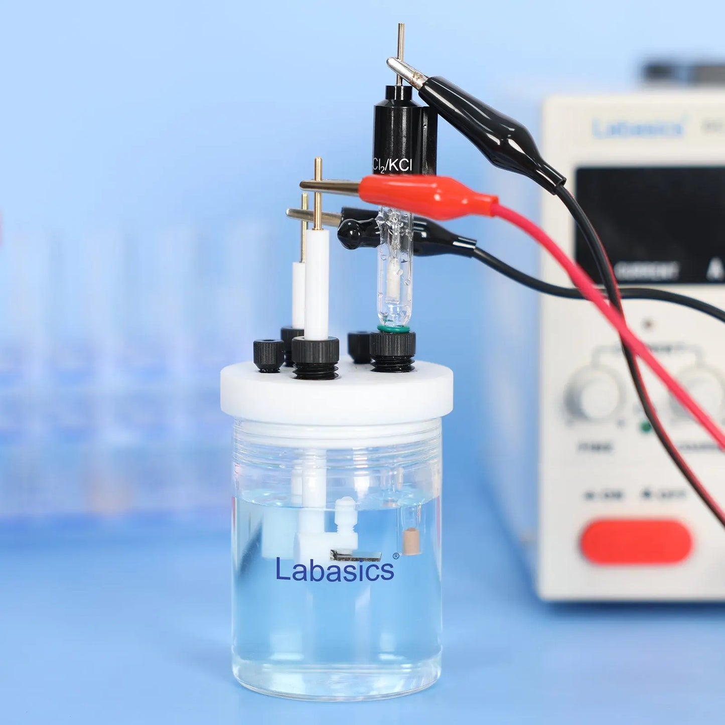 L-Shape Platinum Sheet Electrode Holder Labasics shop