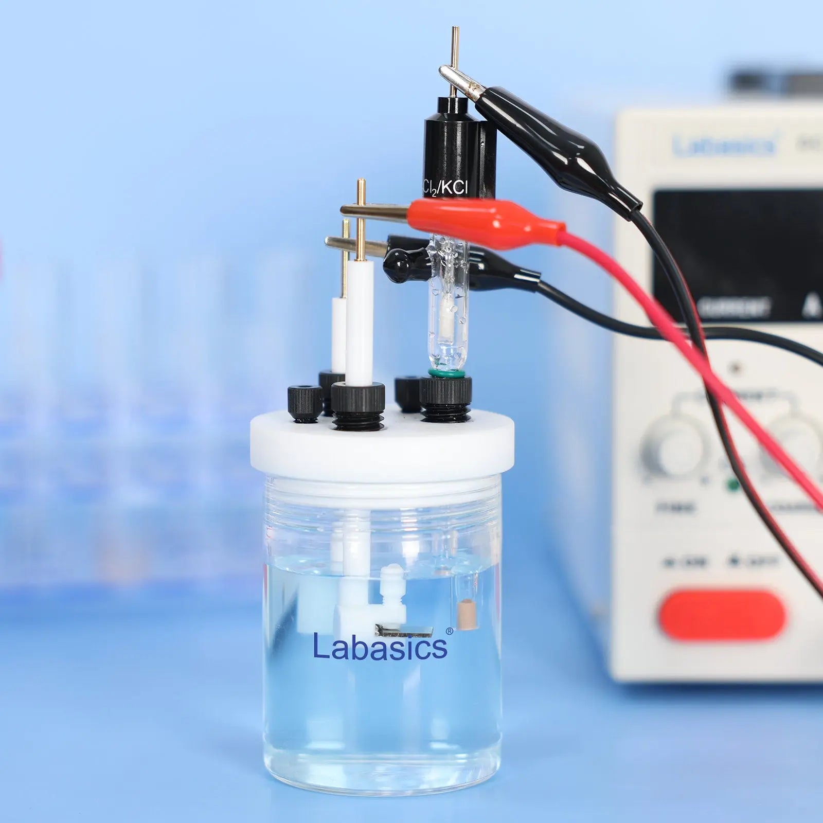 L-Shape Platinum Sheet Electrode Holder Labasics shop