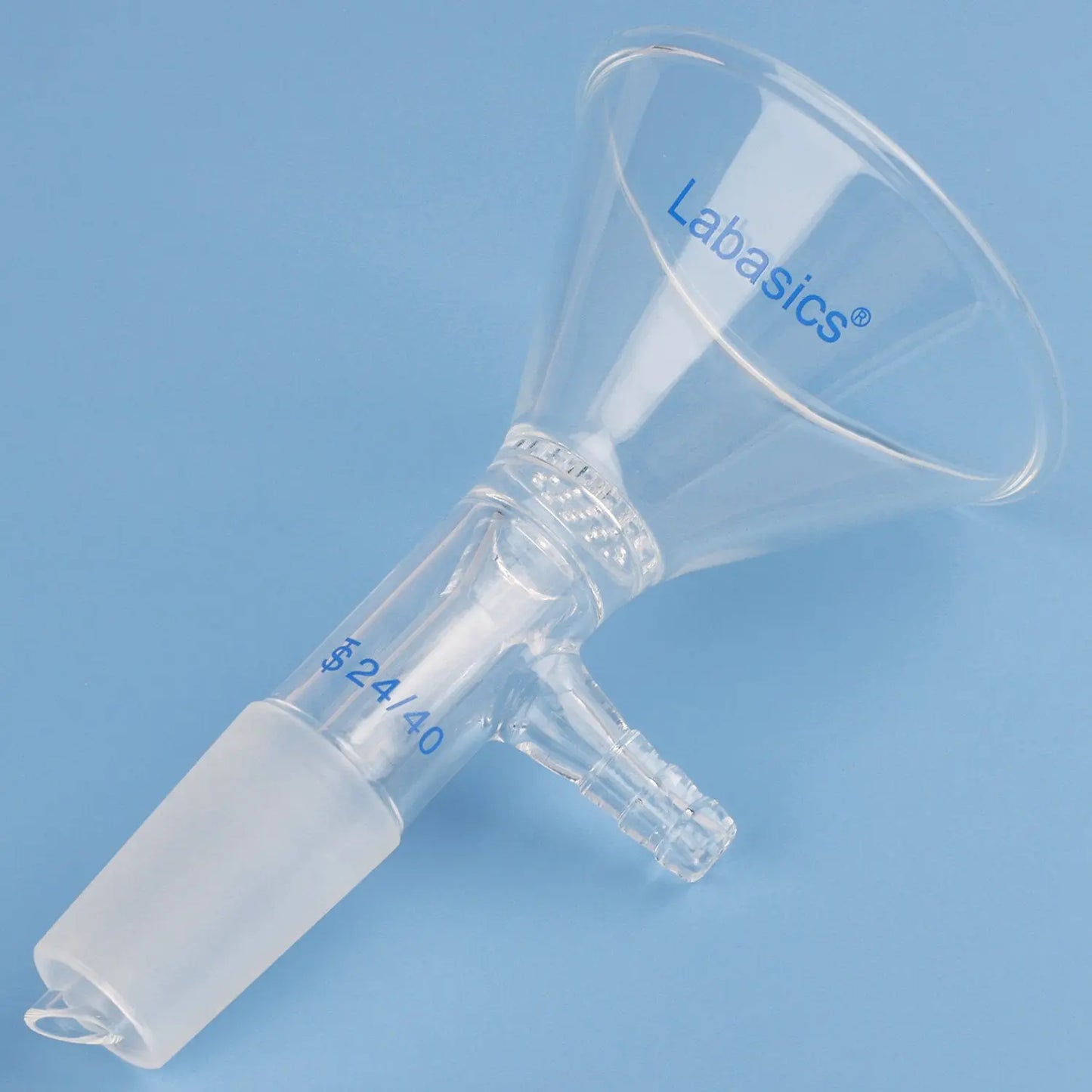 Triangular Shape with Glass Filter Plate, 24/40 Inner Joint Labasics