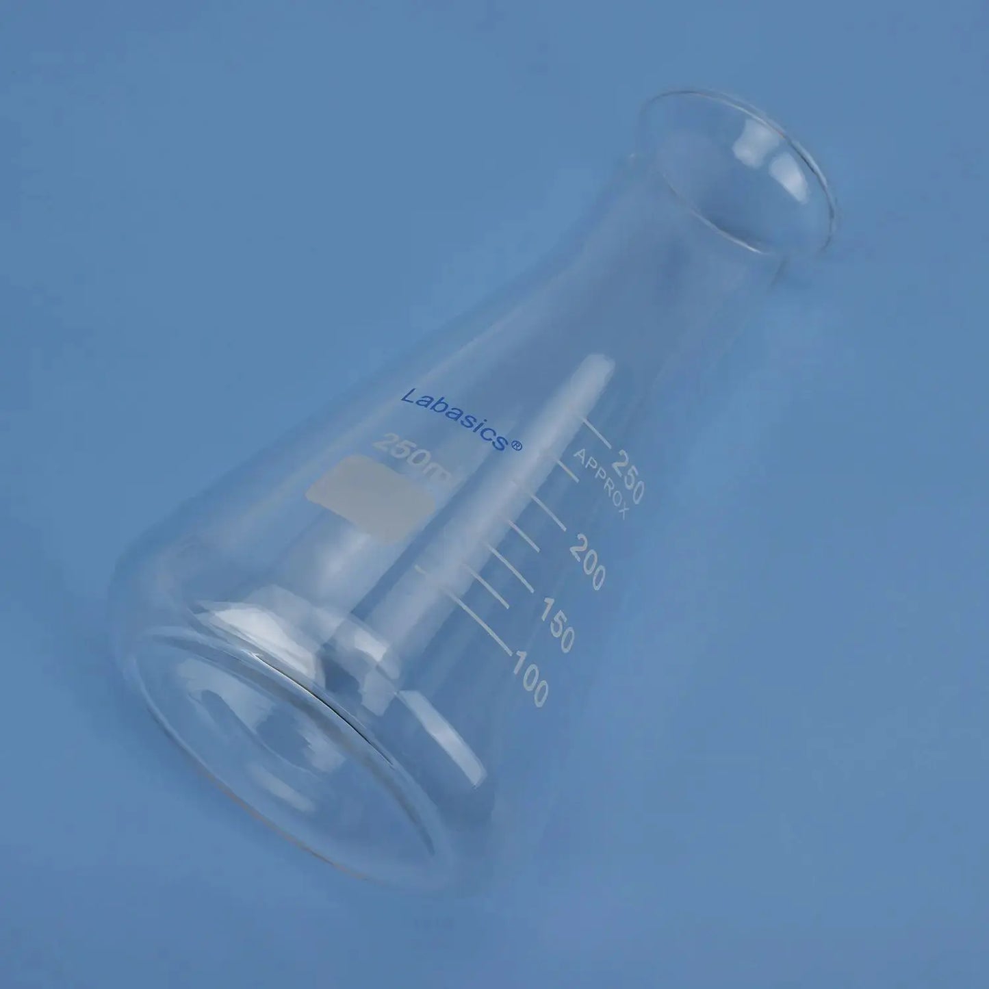 Glass Wide Mouth Erlenmeyer Flask Labasics