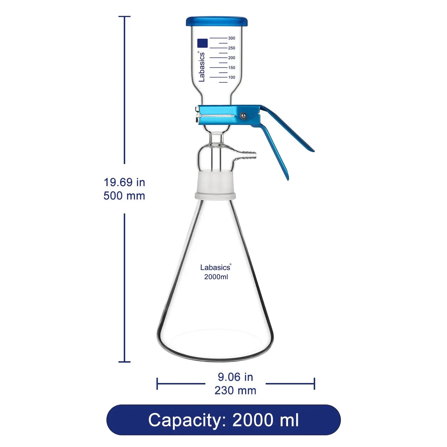 Vacuum Filtration Apparatus, 500-2000 ml Labasics